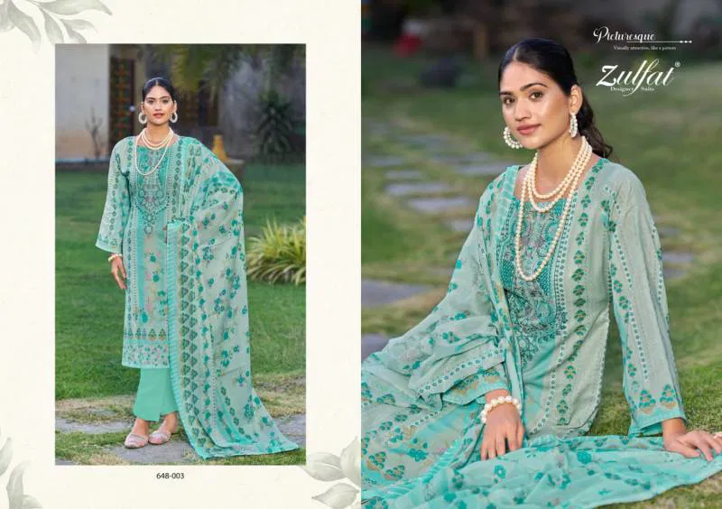 Gulnaaz Vol 3 By Zulfat Cotton Printed Dress Material Wholesalers In Delhi